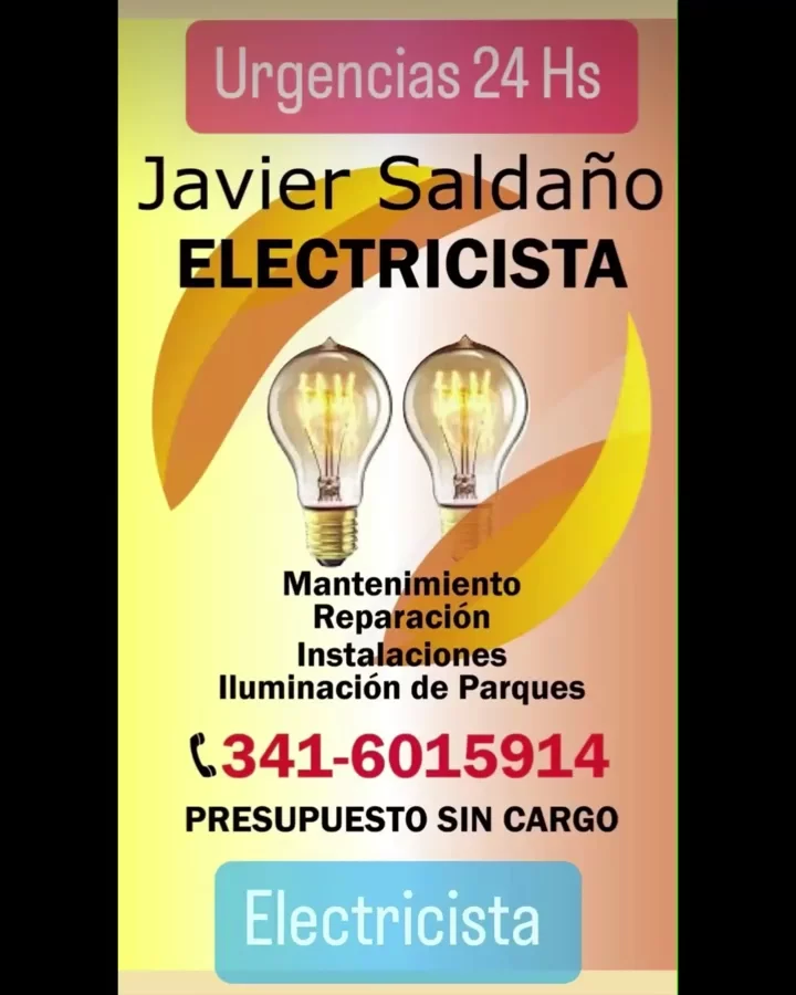Javier Saldaño Electricista