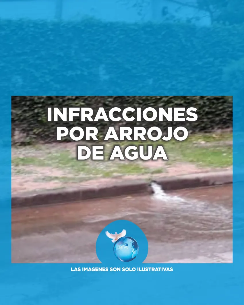 Infracciones por Arrojo de Agua